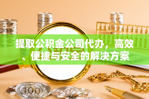 宛城提取公积金公司代办，高效、便捷与安全的解决方案