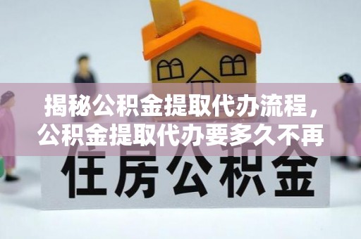 宛城揭秘公积金提取代办流程，公积金提取代办要多久不再是谜题