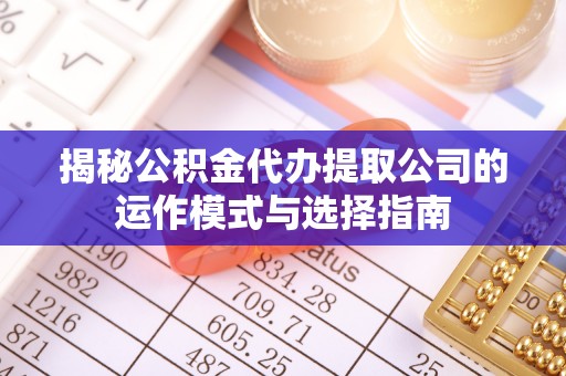 宛城揭秘公积金代办提取公司的运作模式与选择指南