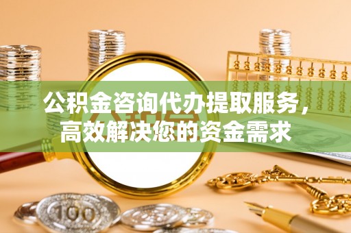 宛城公积金咨询代办提取服务，高效解决您的资金需求