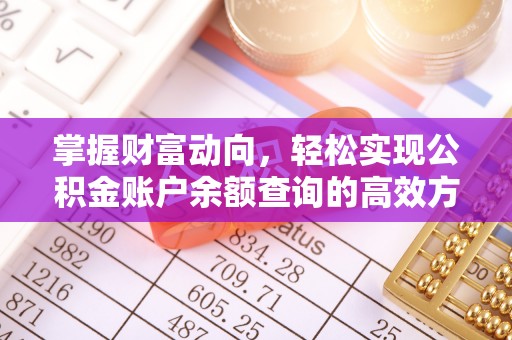 宛城掌握财富动向，轻松实现公积金账户余额查询的高效方式