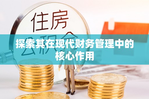 宛城探索其在现代财务管理中的核心作用