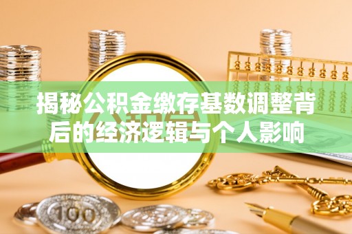 宛城揭秘公积金缴存基数调整背后的经济逻辑与个人影响