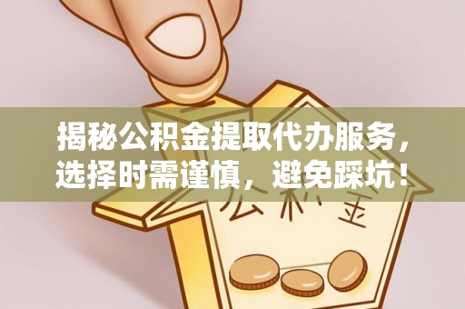 宛城揭秘公积金提取代办服务，选择时需谨慎，避免踩坑！