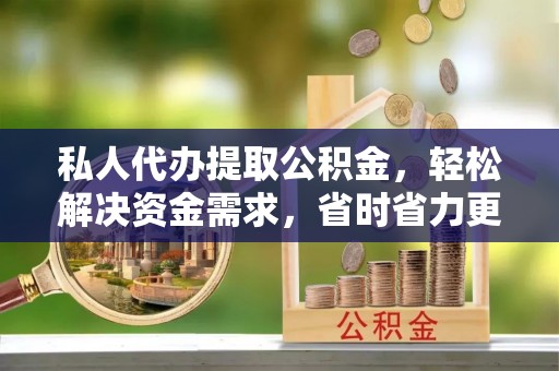宛城私人代办提取公积金，轻松解决资金需求，省时省力更高效