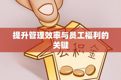 宛城提升管理效率与员工福利的关键