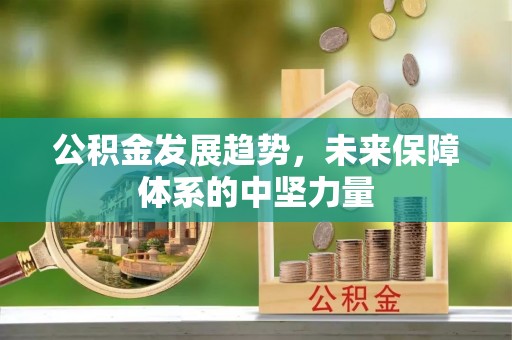 宛城公积金发展趋势，未来保障体系的中坚力量