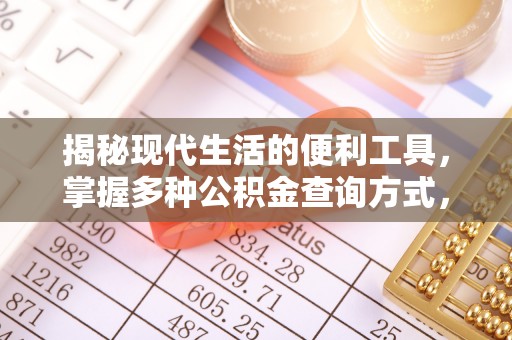 宛城揭秘现代生活的便利工具，掌握多种公积金查询方式，让财富管理更轻松