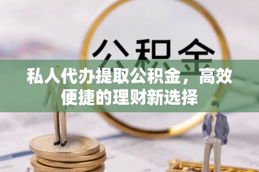 宛城私人代办提取公积金，高效便捷的理财新选择