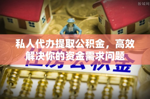 宛城私人代办提取公积金，高效解决你的资金需求问题