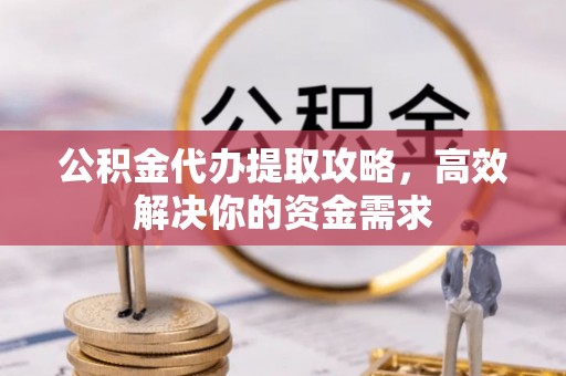 宛城公积金代办提取攻略，高效解决你的资金需求
