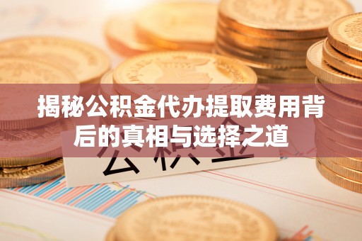 宛城揭秘公积金代办提取费用背后的真相与选择之道