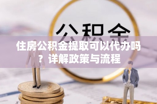 宛城住房公积金提取可以代办吗？详解政策与流程
