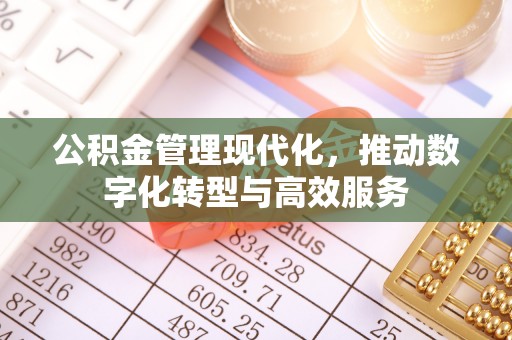 宛城公积金管理现代化，推动数字化转型与高效服务