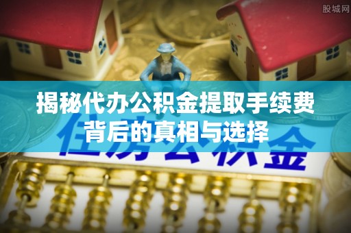 宛城揭秘代办公积金提取手续费背后的真相与选择