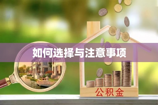 宛城如何选择与注意事项