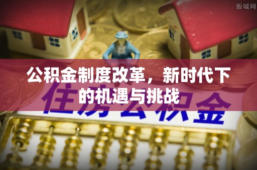 宛城公积金制度改革，新时代下的机遇与挑战