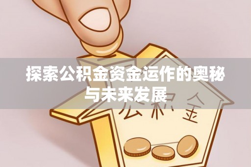 宛城探索公积金资金运作的奥秘与未来发展
