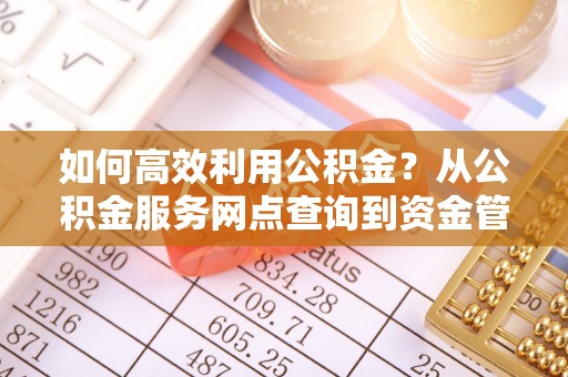 宛城如何高效利用公积金？从公积金服务网点查询到资金管理全攻略