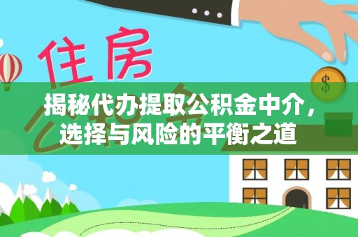宛城揭秘代办提取公积金中介，选择与风险的平衡之道