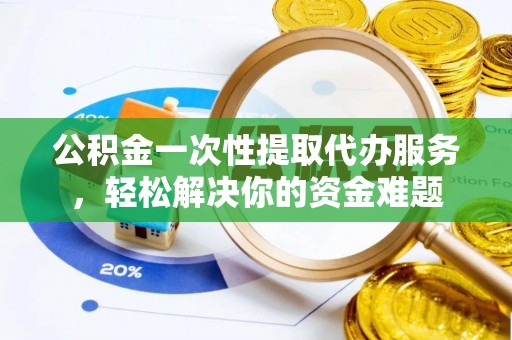 宛城公积金一次性提取代办服务，轻松解决你的资金难题