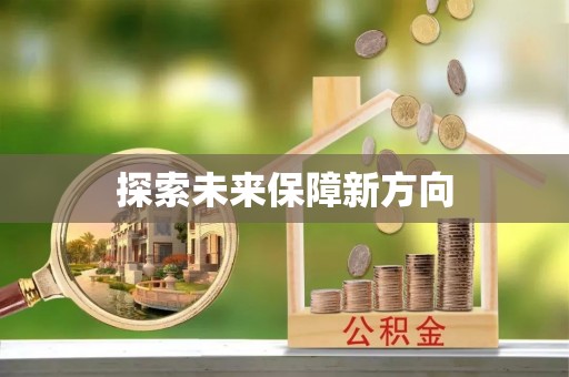 宛城探索未来保障新方向