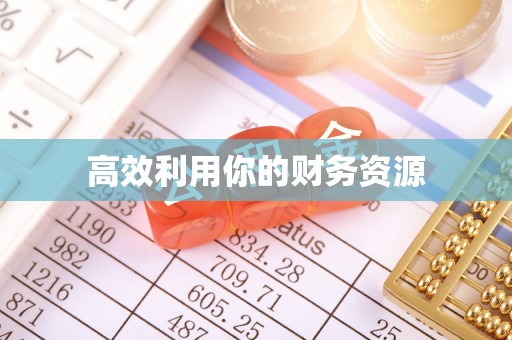 宛城高效利用你的财务资源