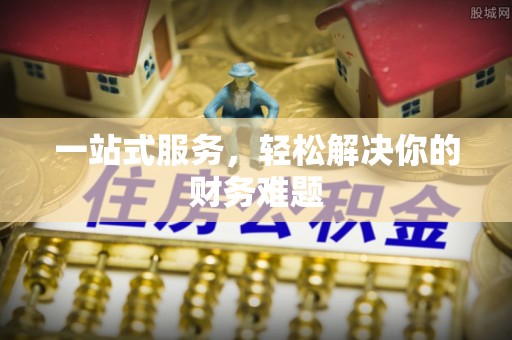 宛城一站式服务，轻松解决你的财务难题